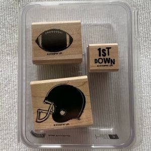Stampin’ Up Just Football Rubber Stamp Set